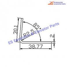 Escalator 5110117D10 Track