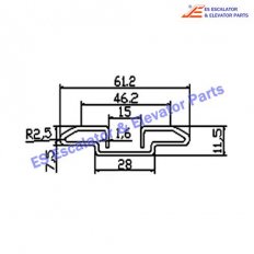 Escalator 501P5317 Track