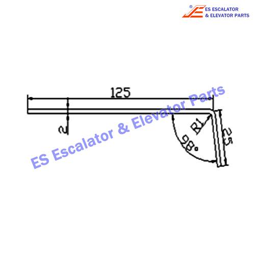 Escalator Z357022 Track Use For XIZI OTIS