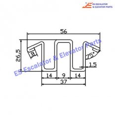 Escalator XAA50DY4 Track