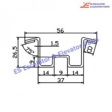 Escalator XAA50DY1 Track