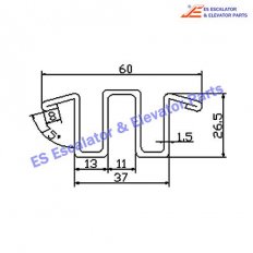 Escalator 5P6K1027 Track