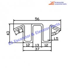 Escalator DAA50BY Track