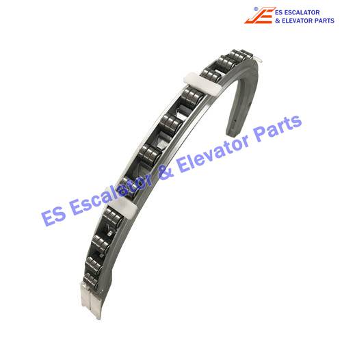 XAA402TS3 Escalator Balustrade Guide Track With Rollers XO508 Aluminum H=930mm Xizi ID.No. XAA402TS3 Use For Otis
