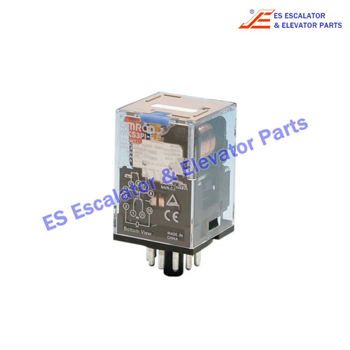 MKS3PI-5-DC24 Elevator Relay  3PDT 24 VDC 10 A 430Ohm 250VAC 30VDC Use For Omron