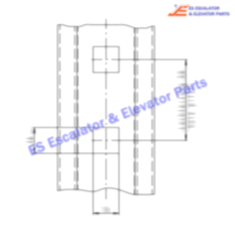 3689852 Escalator Handrail Guide Use For Schindler 
