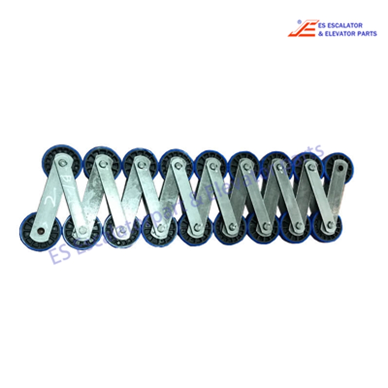 508-XO Escalator Step Chain Pitch line:135.47mm,Width:35/31 Roller:Φ76.2 X 22 Pin 15mm Use For Otis