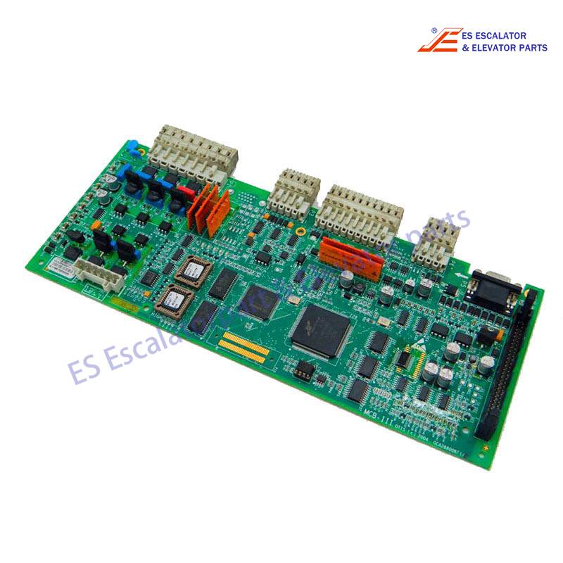GAA26800KF1 Elevator MCB-III PCB Board MCB-III PCB Board For Gen2 Use For Otis