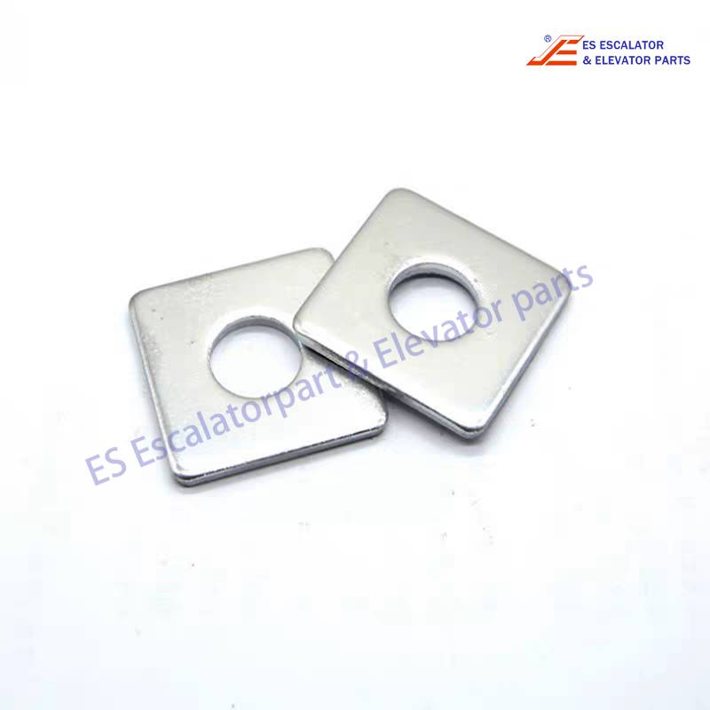 DEE2171336 Escalator Securing Plate 19X19mm S=0.5mm  Inner Hole Is 7.6-10mm Use For Kone