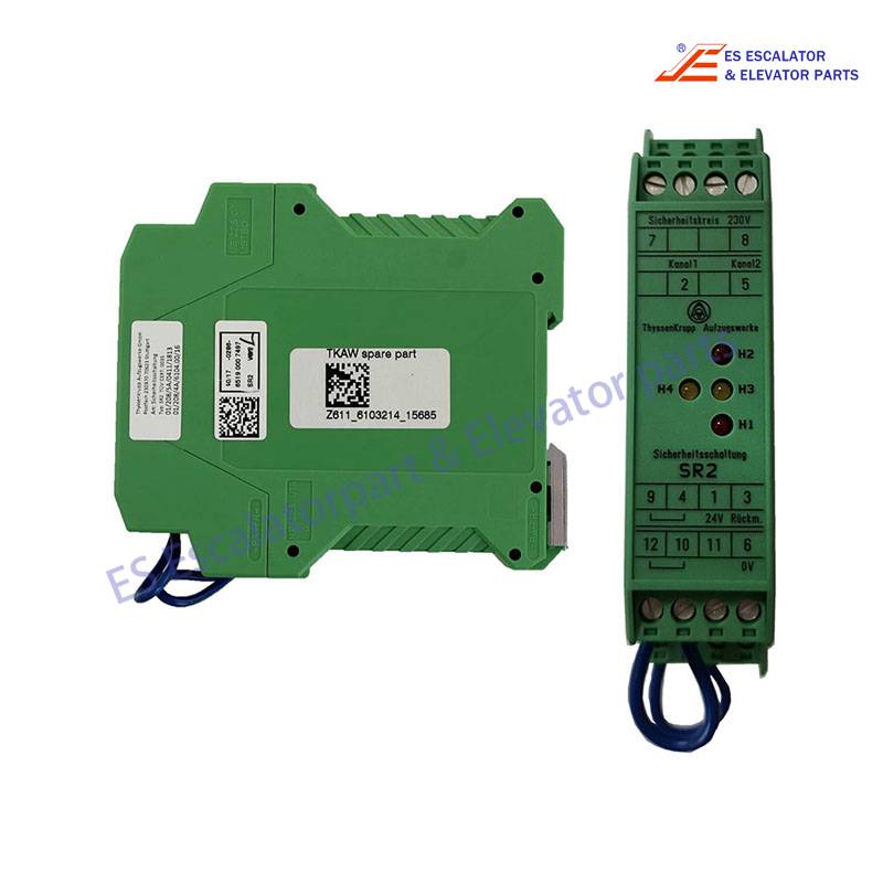 SR2 Elevator Relay Module 115x23mm Use For Thyssenkrupp