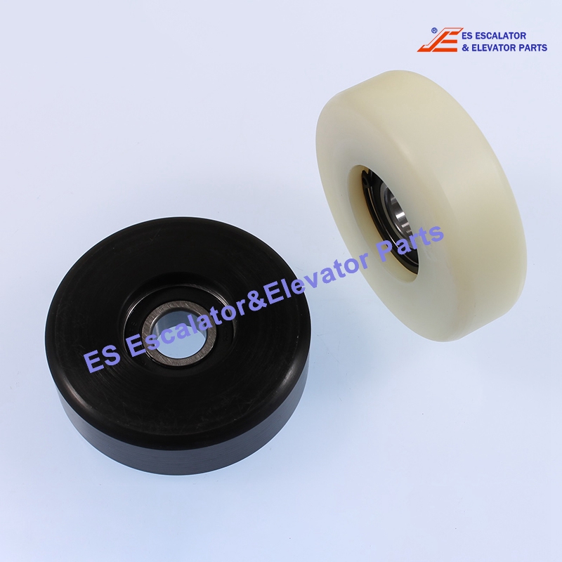 SJECHandrailTensionRoller Escalator Handrail Tension Roller D=98mm d=20mm H=30mm With Bearing 6204RS Use For SJEC