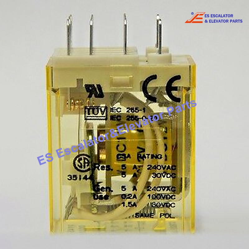 RY4S-UAC 120 Escalator IDEC General Purpose Relays 5A 4PDT 120V AC Coil Use For Hyundai