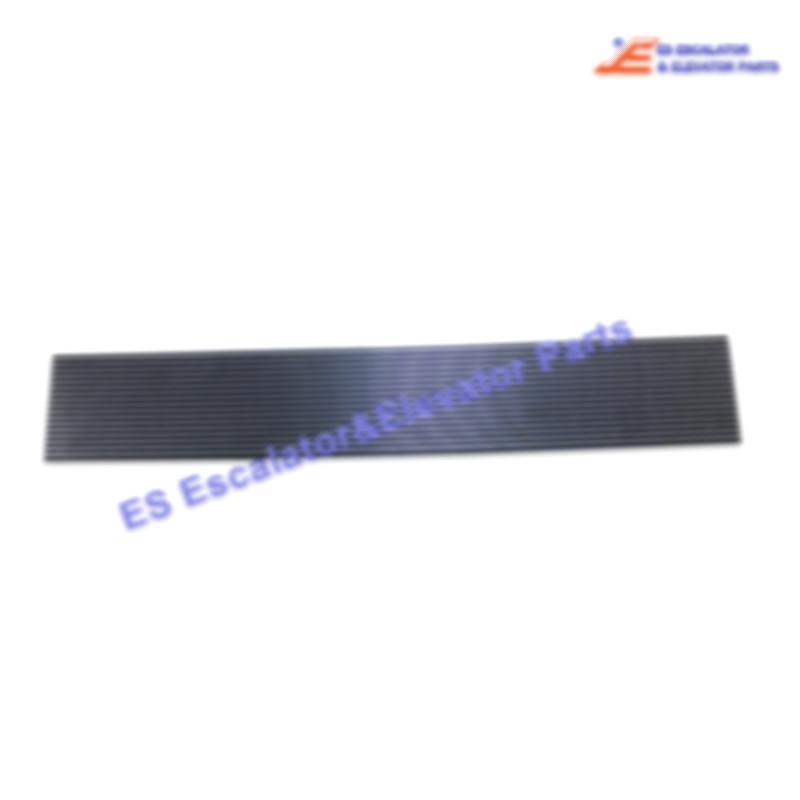50630998 Escalator Comb Plate Coverning L=1020mm width 163mm ALU Black 9500