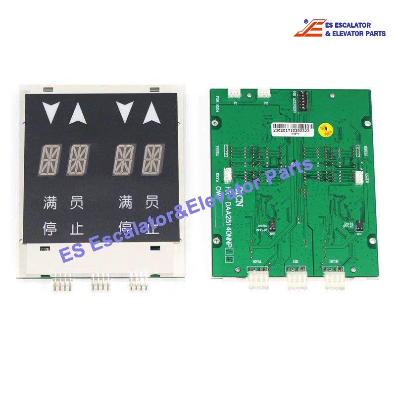 DAA25140NNP10 Elevator Indicator LOP Indicator PCB For Duplex Application Use For Otis