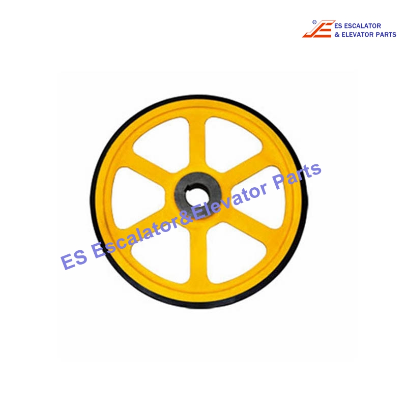 XAA290CX1 Escalator X0508 Handrail Friction Wheel 456*30mm For X0508 Handrail Drive Sprocket Sheave Use For Otis