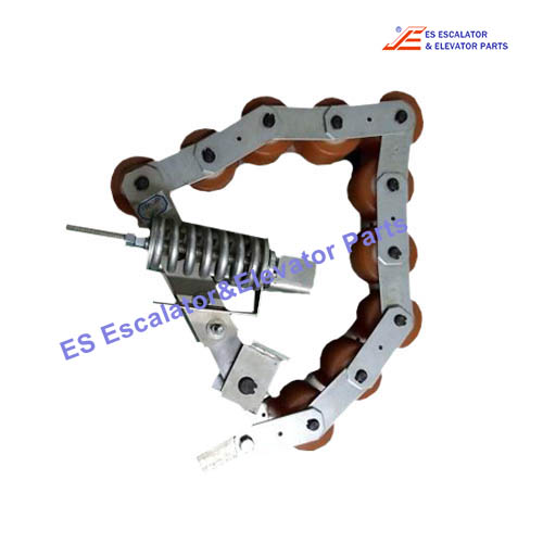 GAA332AB2 Escalator Tension Roller Handrail Tension Roller Chain (10 Rollers) For 513NPE Use For Otis