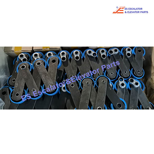 GAA26350D Escalator Step Chain For 610NPT P: 135.46mm. Roller Size: 76x23x12.7 | 70x25x14.63 Use For Otis