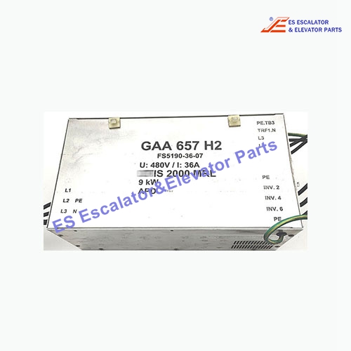 GAA657H2 Elevator Machine-roomless Filter APD/CHF 403N/405N 50/60HZ MRL Machine-roomless Filter Use For Otis
