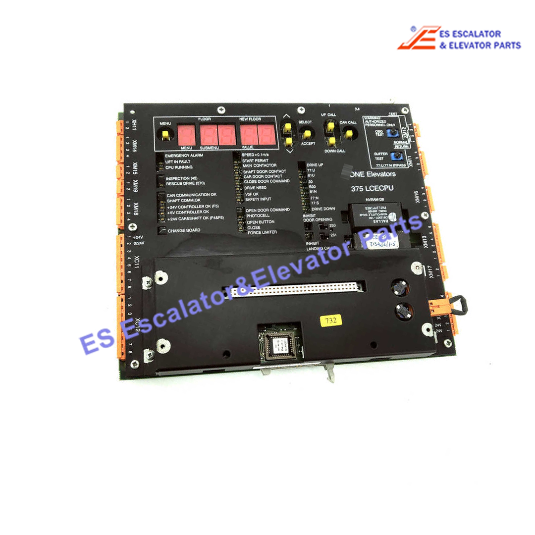 375LCECPU Elevator Main Board Motherboard Use For Kone