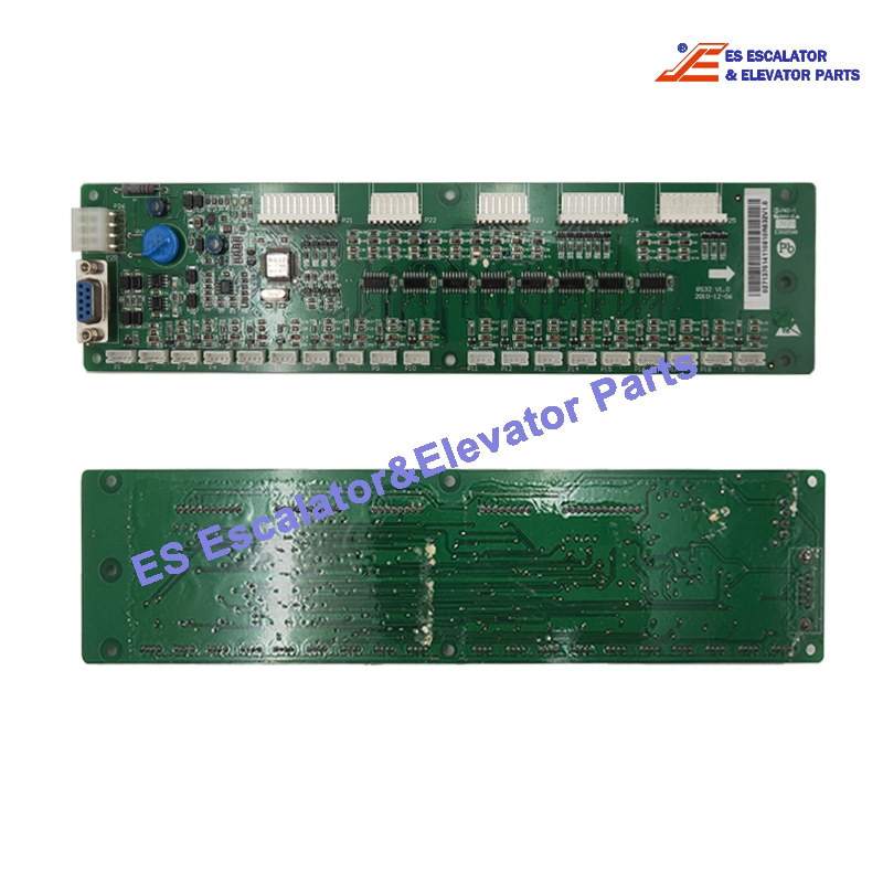 XAA26800M2 Elevator RS32 Station Board COP PCB RS32 XIZI V1.2 With Two DIP-Switches Use For Otis