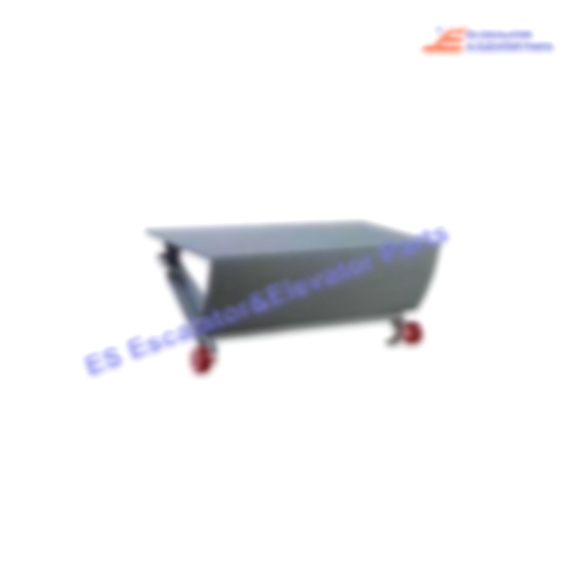 SDS319932 Escalator 1000mm Step 1000mm Aluminum Color NonPainted for 9300, 9300AE (Roller: Blue, OD: 76mm, Thickness: 25mm)