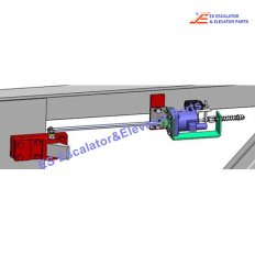 140-11828-D Elevator Complete emergency brake assembly kit