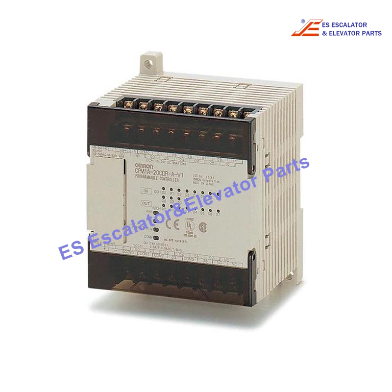 CPM1A-20CDR-A-V1 Elevator Automation and Safety Controllers  Size:90x50x86 mm Operating Supply Voltage: 100 VAC To 240 VAC Use For Omron
