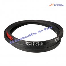 SPZ-1420 Escalator Wedge V-Belt