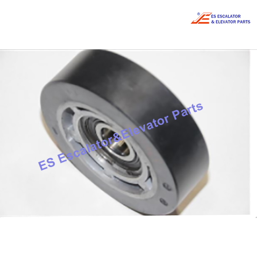 270502000 Escalator Roller  Diameter Ext: 100 mm Black Color Use For ThyssenKrupp
