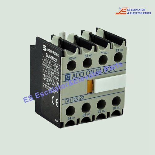 TA1-DN22 Elevator Auxilary Contact Block  AC 11-6A 500V Use For Other
