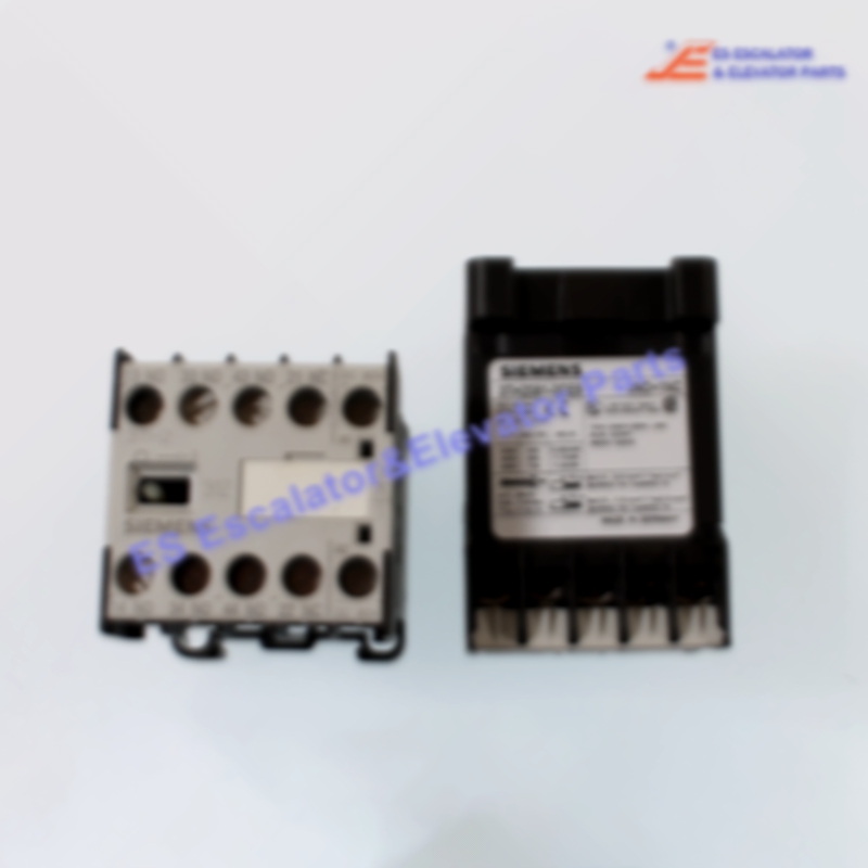 296761 Elevator Auxiliary contactor 3NO+1NC 80VDC with diode 296761  3TH2081-0GE8