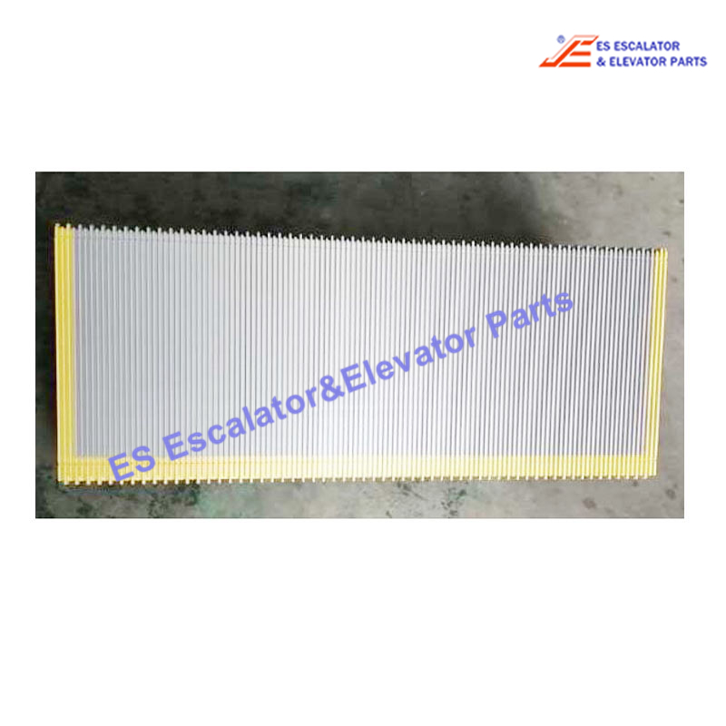 SMS405137B Escalator Aluminum Step 600 SCH Silver With Yellow Demarcation Use For Schindler