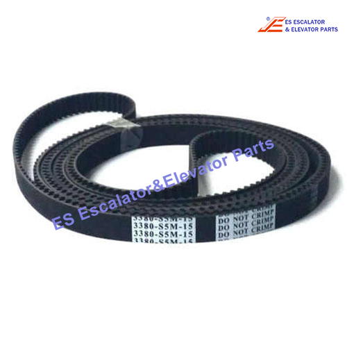 3380-S5M-15 Elevator Door Machine Belt  Elevator Parts Polyurethane Synchronization   Use For Other