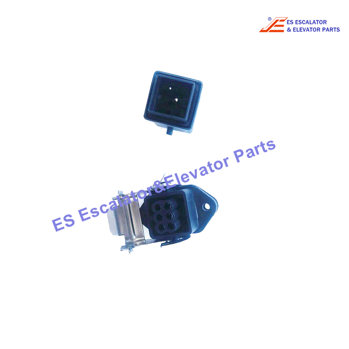 XAA618DR2 Escalator Inspection Box Steel Plug Size 8 Holes 3 Pin Use For Otis