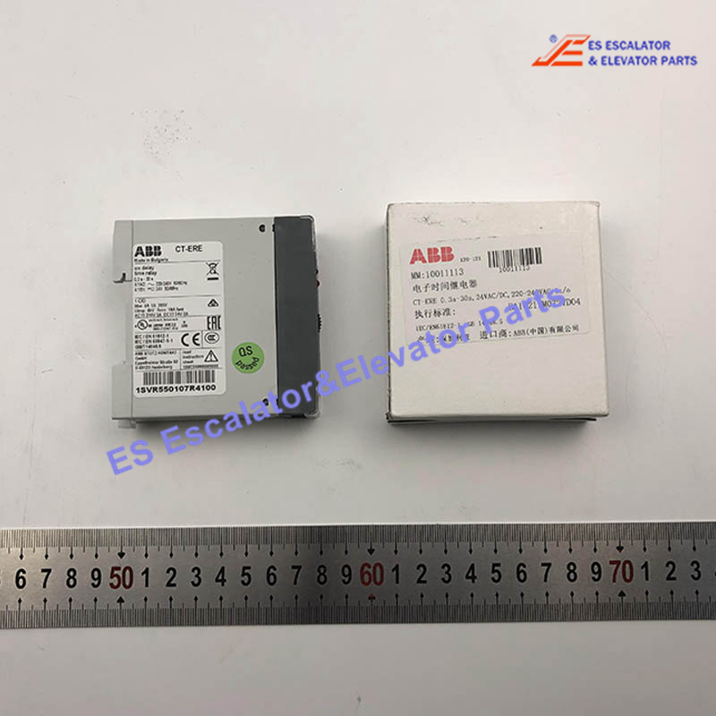 ABB CT-ERE 1SVR550107R4100 Elevator Analogue Timer  Time relay Use For Otis