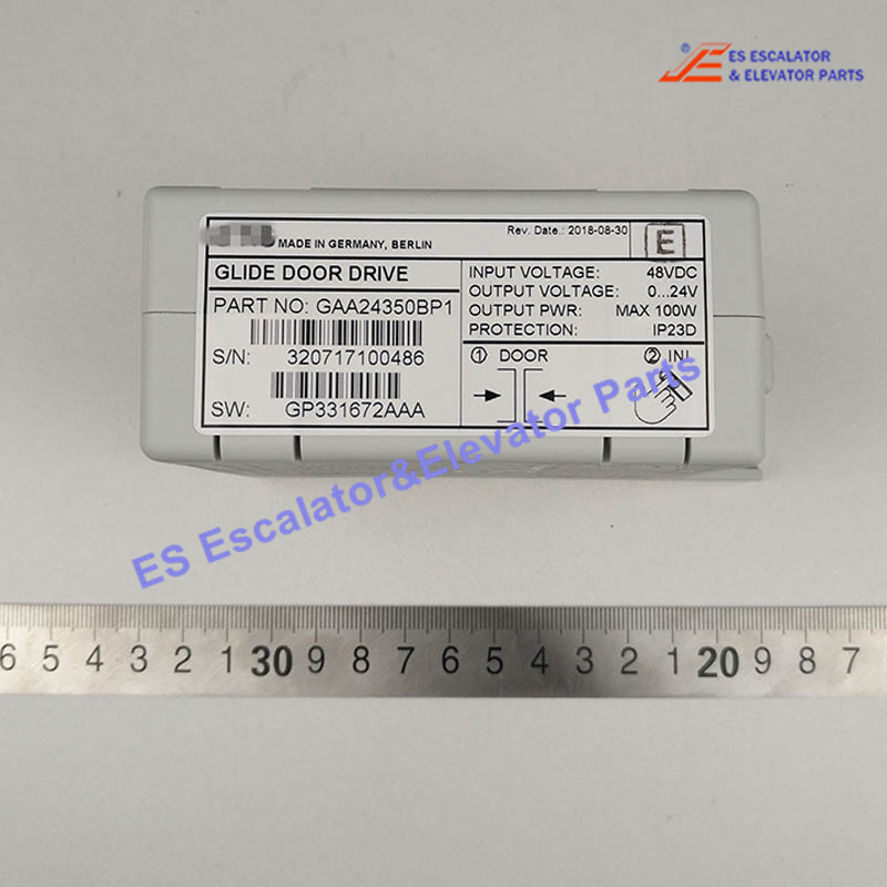 LEDD GAA24350BP401 Elevator Door Glide Operator   Drive Use For Otis