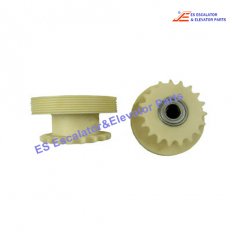 GO195JG Escalator Nylon Sheave Drive Sprocket