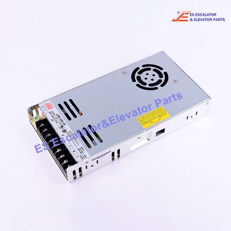 Mean Wel LRS-350-24 Elevator Single Output Enclosed Power Supply 24V 14.6A Mean Wel LRS-350-24 Elevator Single Output Enclosed Power Supply 24V 14.6A