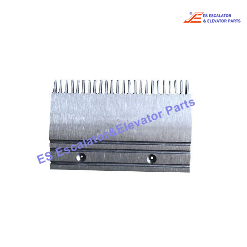 XAA453BJ Escalator Comb Plate  24 Teeth L=206.39mm W=132.64mm Center Of Holes 101.7mm Use For Otis