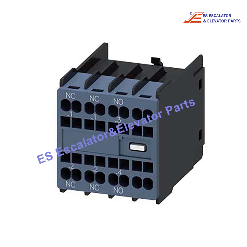 3RH2911-2HA12 Elevator Auxiliary switch On The Front 1 NO + 2 NC Current Path 1 NC 1 NO 1 NO For 3RH And 3RT Spring-Type Terminal .1/.2 .1/.2 .3/.4 Use For Siemens