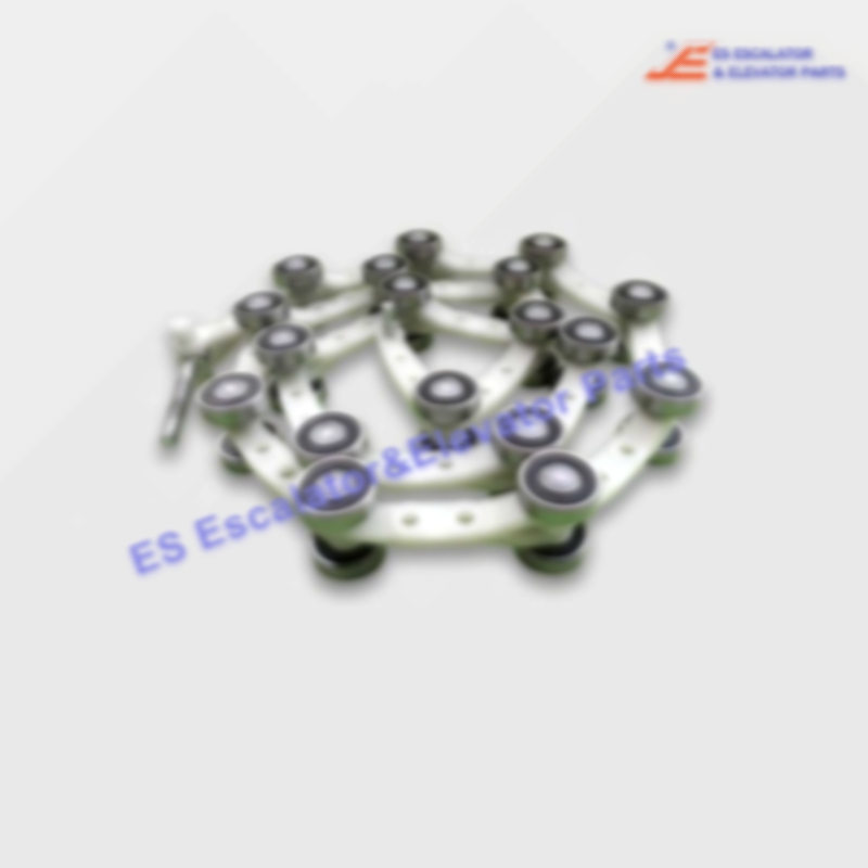PA6630GF Escalator Handrial Chain Deflecting Chain For 9300