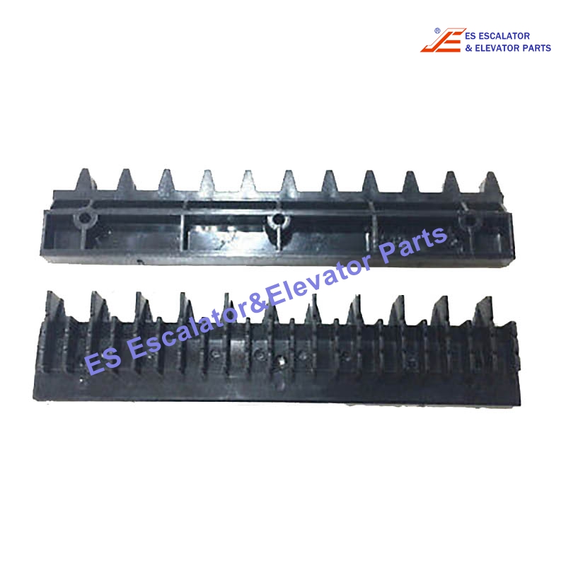 QSRX.A-3 Escalator Step Demarcation Strip Color:Black  Length 200mm Width 44mm Install Size 83mm 22T Use For Sanyo