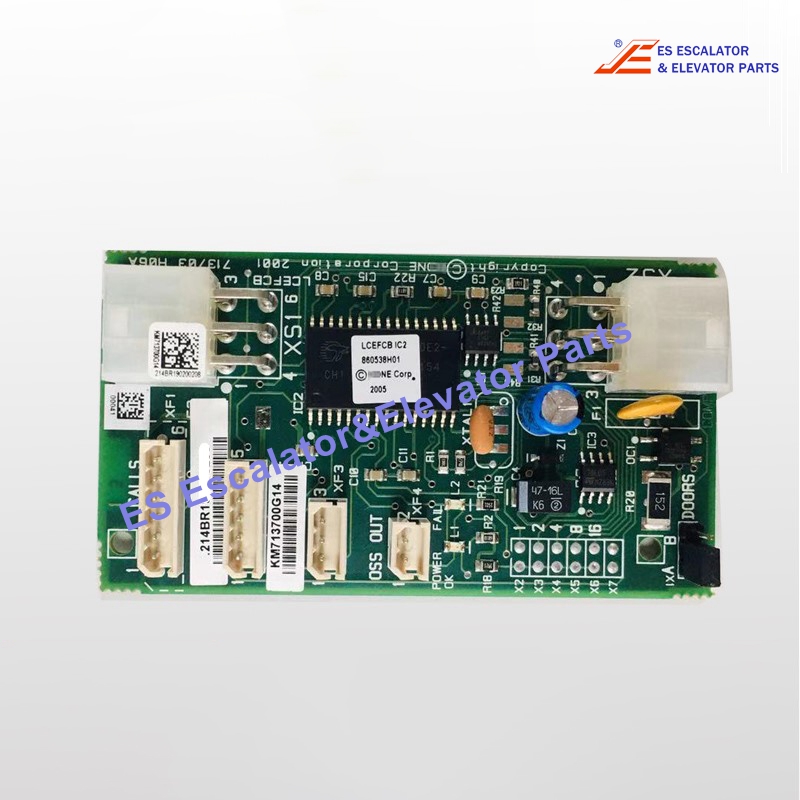 KM713700G14 Elevator LCEFCB Assembly  REV 2.5 Lift Controller And Electrification Use For Kone 