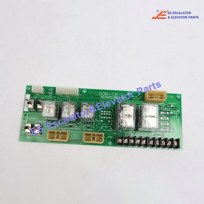 DOR-131 AEG05C286 Elevator Relay Board  Control The Operation Of The Machine Use For Lg/Sigma 