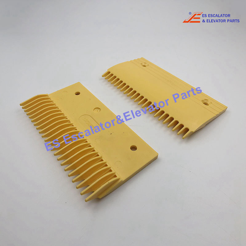 L47312023 Escalator Comb Plate Plastic Comb Board 22 Teeths Yellow Use For Hitachi