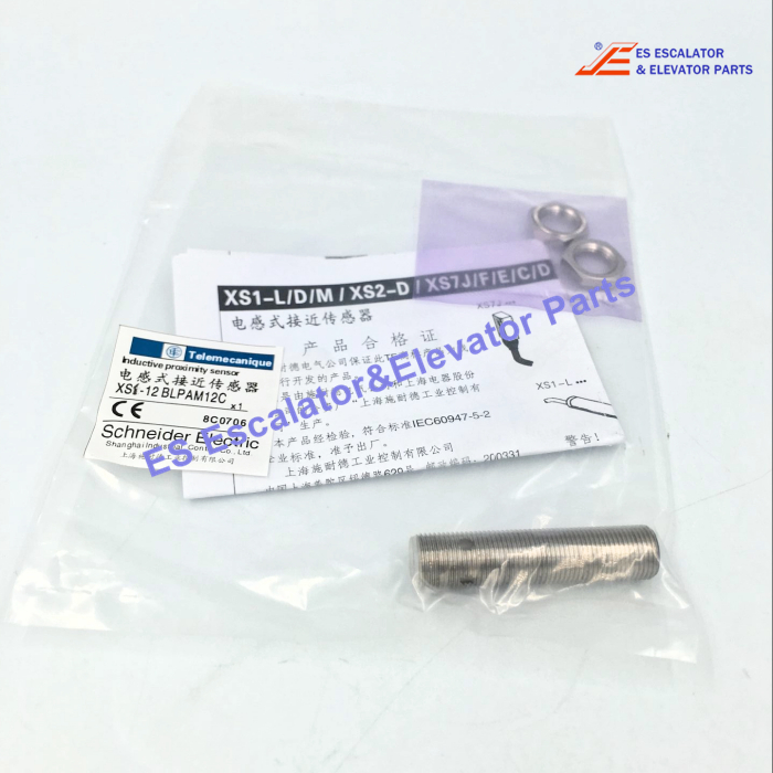 XS112BLPAM12C Elevator Schneider  Inductive Sensor  Inductive Proximity Sensors XS XS1 M12 L=55mm Brass Sn2mm 12-24 VDC M12 Use For Kone