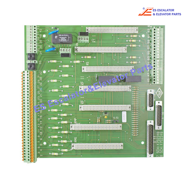 DEE1752318 Escalator PCB Board Circuit Board -7-Schub Lieferumfang Replaces US519027 Use For Kone