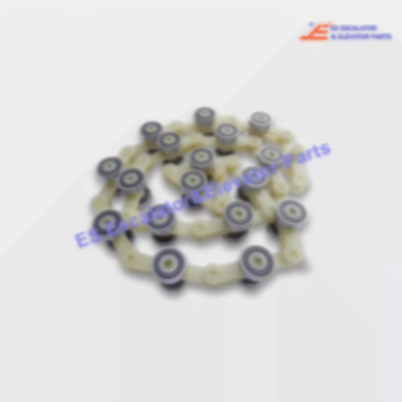 50630112 Escalator Roller Chain Reversing Chain 32 Bearings For 9300