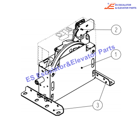 TAA20602A209 Elevator Governor  Rated:1.75m/s Use For Otis