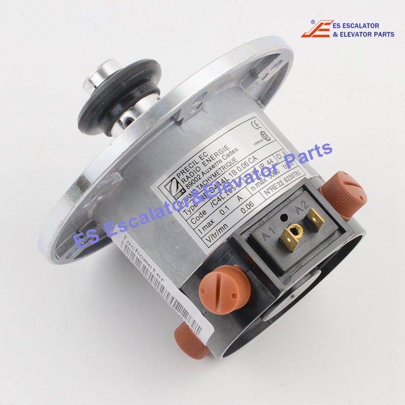 "RE.0444 L1B 0.06 CA Elevator  Tachometer  Tachogenerator Radio Energie 60V Voltage 60V / 1000rpm 37.3mm Use For Kone"